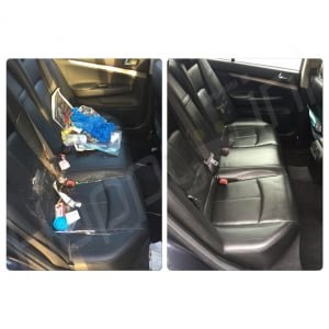 spalare tapiterie auto din piele
