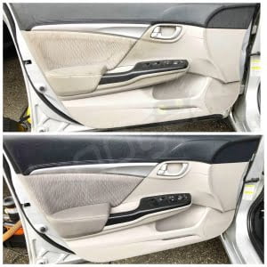 curatare tapiserie auto fata de usa