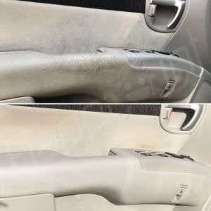 curatare tapiterie auto fata de usa